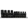 YATO Menetfúró dugókulcs adapter készlet 10 részes 1/4', 3/8' (YT-29280)