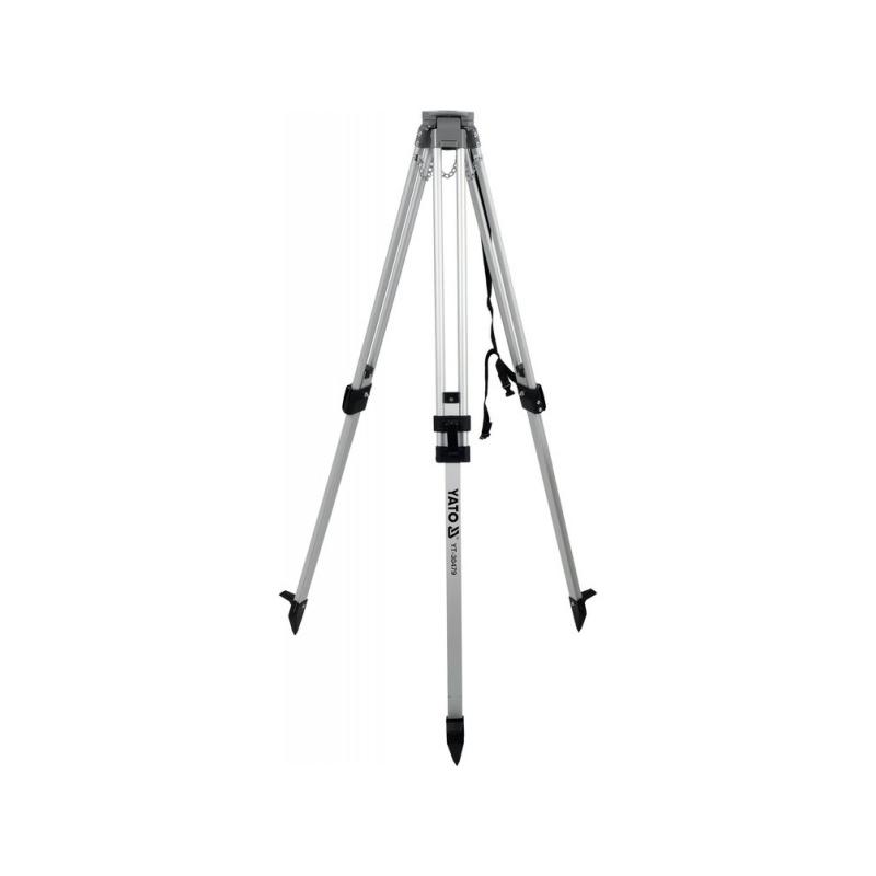 YATO Háromlábú lézerállvány 950-1500 mm 1/4' 5/8' (YT-30479) YATO Háromlábú lézerállvány 950-1500 mm 1/4' 5/8' (YT-30479)