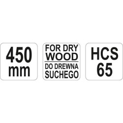 YATO Fűrészlap száraz fára 450 mm (YT-3221) YATO Fűrészlap száraz fára 450 mm (YT-3221)