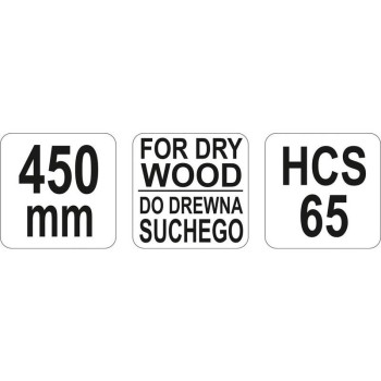 YATO Fűrészlap száraz fára 450 mm (YT-3221)