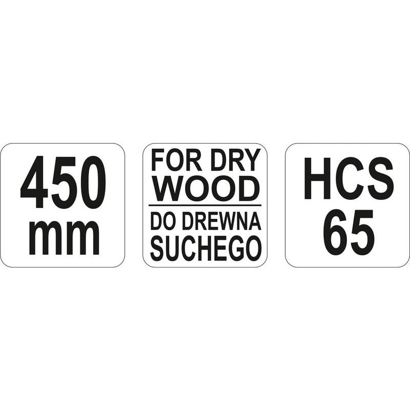 YATO Fűrészlap száraz fára 450 mm (YT-3221)