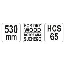 YATO Fűrészlap száraz fára 530 mm (YT-3222) YATO Fűrészlap száraz fára 530 mm (YT-3222)