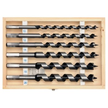 YATO Auger fafúró készlet 6 részes (10-12-14-16-18-20 mm) 230 mm Hex (YT-3298)