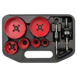 YATO Körkivágó készlet 8 részes (22-73 mm) bimetál (YT-3380) YATO Körkivágó készlet 8 részes (22-73 mm) bimetál (YT-3380)