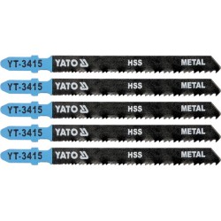 YATO Dekopírfűrészlap fémre T-befogás 24-10TPI 100/1,0 mm HSS (5 db/cs) (YT-3415)