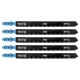 YATO Dekopírfűrészlap fémre T-befogás 21TPI 130/1,0 mm HSS (5 db/cs) (YT-3416)