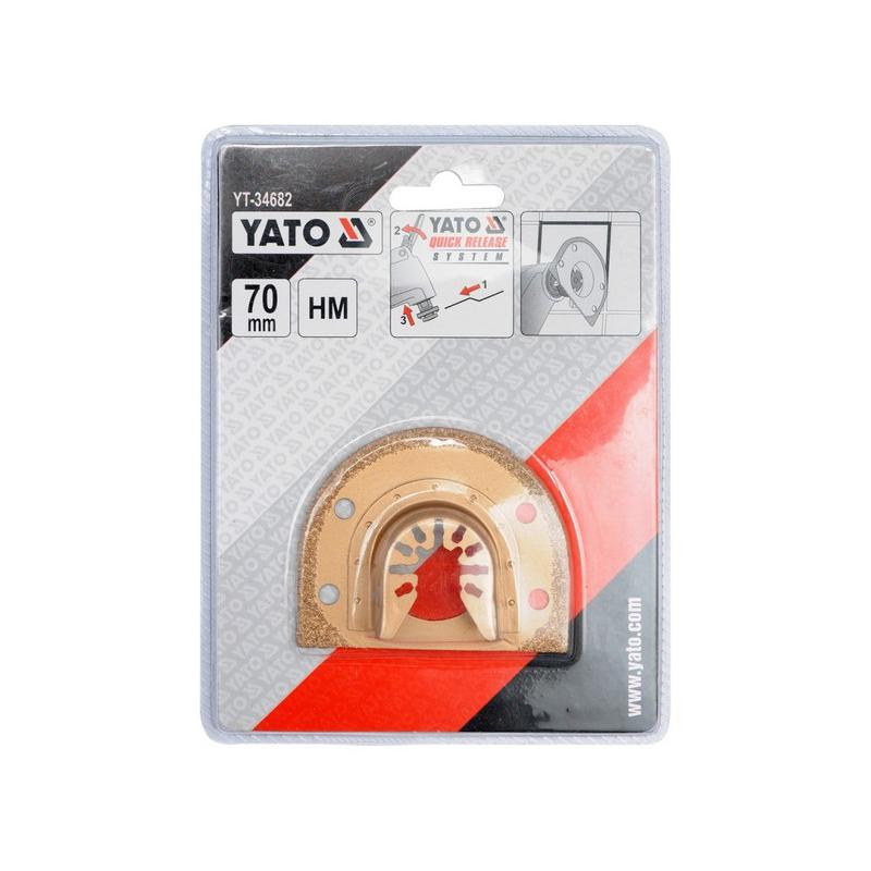 YATO Fűrészlap multifunkciós géphez 70 mm HM (YT-34682)