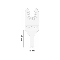 YATO Fűrészlap multifunkciós géphez 10 mm bimetál (YT-34683) YATO Fűrészlap multifunkciós géphez 10 mm bimetál (YT-34683)