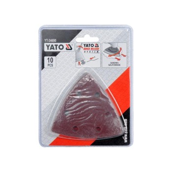 YATO Tépőzáras csiszolópapír multifunkciós géphez 90 mm (10 db/cs) (YT-34690)