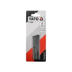 YATO Bőrlyukasztó készlet 4 részes 2-5 mm (YT-35880) YATO Bőrlyukasztó készlet 4 részes 2-5 mm (YT-35880)