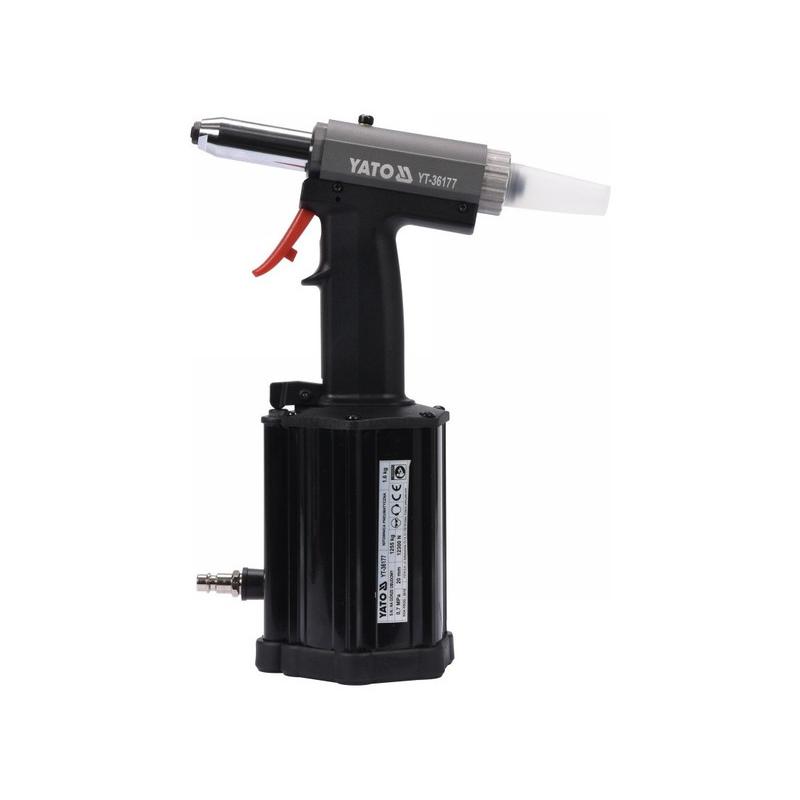 YATO Pneumatikus popszegecshúzó 1/4' 4,0 - 6,4 mm (YT-36177) YATO Pneumatikus popszegecshúzó 1/4' 4,0 - 6,4 mm (YT-36177)