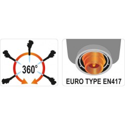 YATO Forrasztó lámpa piezo 1,7 kW (YT-36720)