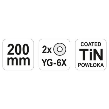 YATO Csempevágó fogó 200 mm (YT-37161)