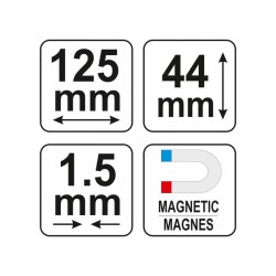 YATO Profilsablon 125 mm (YT-3735)