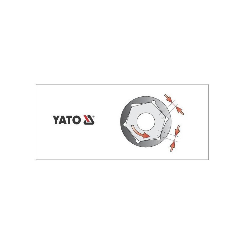 YATO Dugókulcs 3/8' 6 mm CrV (YT-3801)