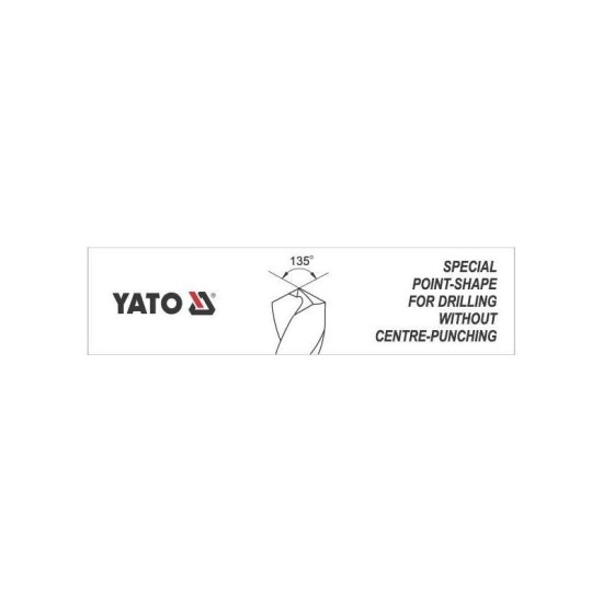 YATO Csigafúró 16,0 x 178/120 mm HSS Co (YT-4160) YATO Csigafúró 16,0 x 178/120 mm HSS Co (YT-4160)