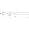 YATO Kőzetfúró 14 x 180/120 mm hengeres (YT-4383)