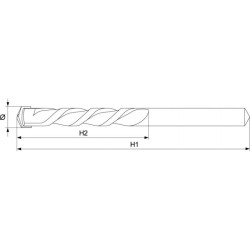 YATO Kőzetfúró 16 x 180/120 mm hengeres (YT-4385) YATO Kőzetfúró 16 x 180/120 mm hengeres (YT-4385)
