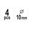 YATO Tipli jelölő 10 mm (4 db/cs) (YT-44106)