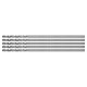 YATO Csigafúró 1,0 x 34/11 mm inox HSS Premium (5 db/cs) (YT-44202)