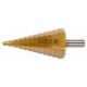 YATO Lépcsős fúró 6-38 mm 12 lépcsős HSS titán-nitrid (YT-44740) YATO Lépcsős fúró 6-38 mm 12 lépcsős HSS titán-nitrid (YT-44740)