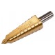 YATO Lépcsős fúró 6-20 mm 10 lépcsős HSS titán-nitrid (YT-44744)