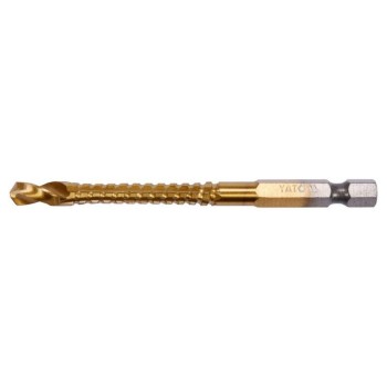 YATO Fém marófúró 6,5 x 89 mm bit befogású HSS-TiN (YT-44824)