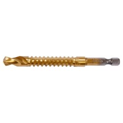 YATO Fém marófúró 9,0 x 102 mm bit befogású HSS-TiN (YT-44827) YATO Fém marófúró 9,0 x 102 mm bit befogású HSS-TiN (YT-44827)