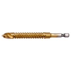 YATO Fém marófúró 10,0 x 105 mm bit befogású HSS-TiN (YT-44828) YATO Fém marófúró 10,0 x 105 mm bit befogású HSS-TiN (YT-44828)