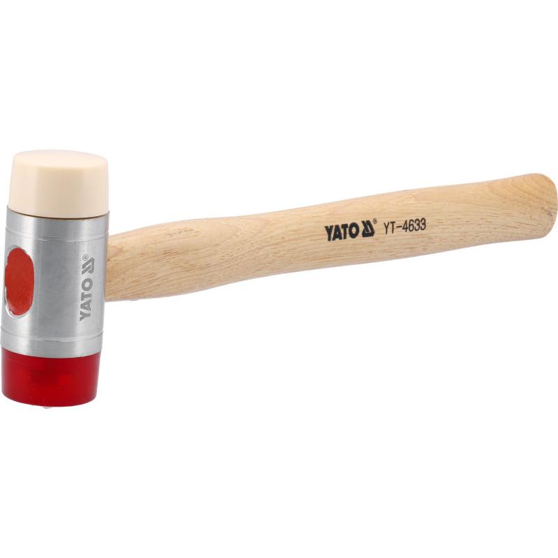 YATO YT‑4633 kétoldalas PU/nylon kalapács – 660 g