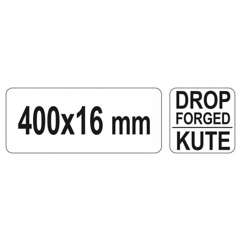 YATO Ládabontó 400 x 16 mm (YT-46831)