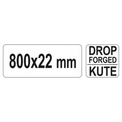 YATO Ládabontó 800 x 22 mm (YT-46833) YATO Ládabontó 800 x 22 mm (YT-46833)