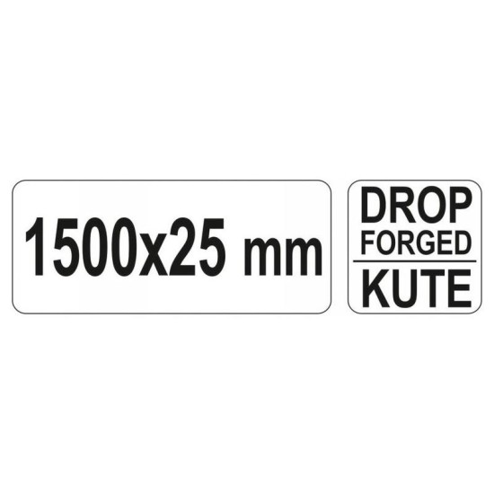 YATO Ládabontó 1500 x 25 mm (YT-46836) YATO Ládabontó 1500 x 25 mm (YT-46836)