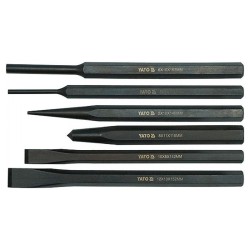 YATO Laposvágó, lyukasztó és csapszegkiütő készlet 6 részes (YT-4712) YATO Laposvágó, lyukasztó és csapszegkiütő készlet 6 részes (YT-4712)