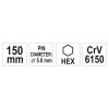 YATO Csapszegkiütő 5 x 150 mm (YT-47144)