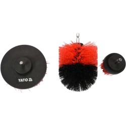 YATO Nylon kefe készlet 3 részes 5, 8, 10 mm bitbefogású (YT-47553) YATO Nylon kefe készlet 3 részes 5, 8, 10 mm bitbefogású (YT-47553)