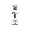YATO Csapos csőkefe 32 mm inox (YT-47697)