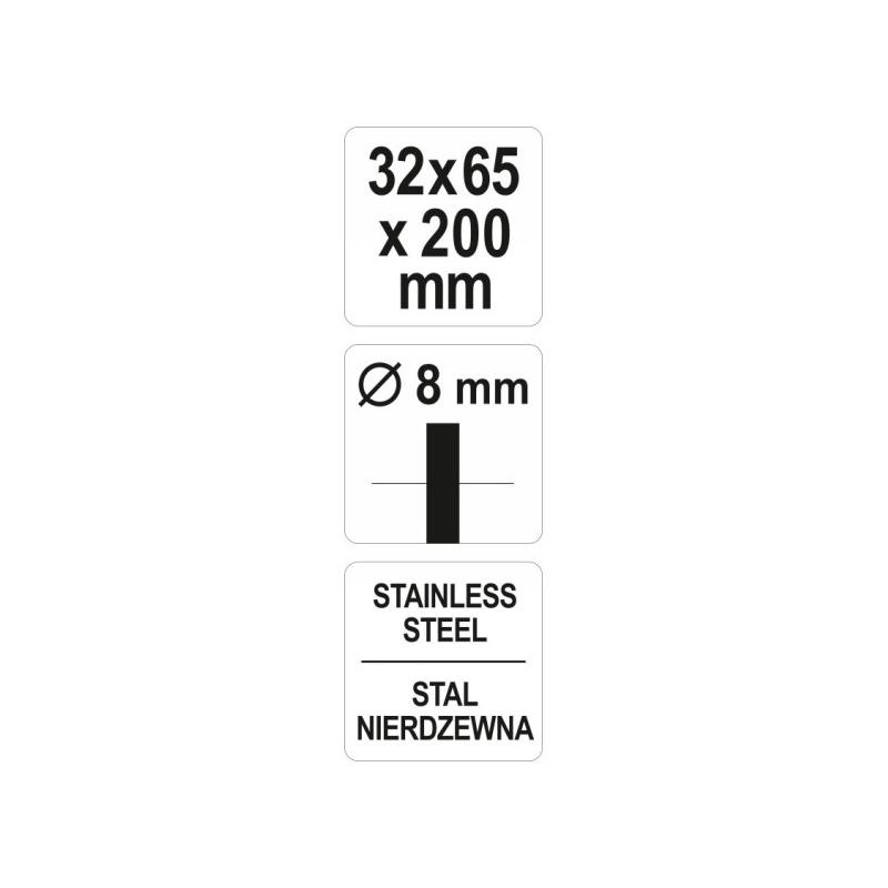 YATO Csapos csőkefe 32 mm inox (YT-47697)