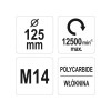 YATO Négertárcsa M14 125 mm (YT-47820)