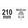 YATO Falcfogó egyenes 80 x 35 mm (YT-5141)