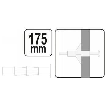YATO Molly fogó üreges bővítőcsavarokhoz 175 mm (YT-51452)