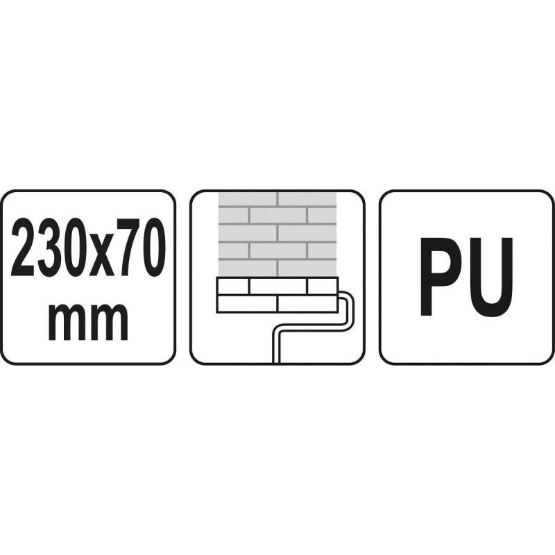 YATO Mintás festőhenger 230 x 70 mm (YT-51960)