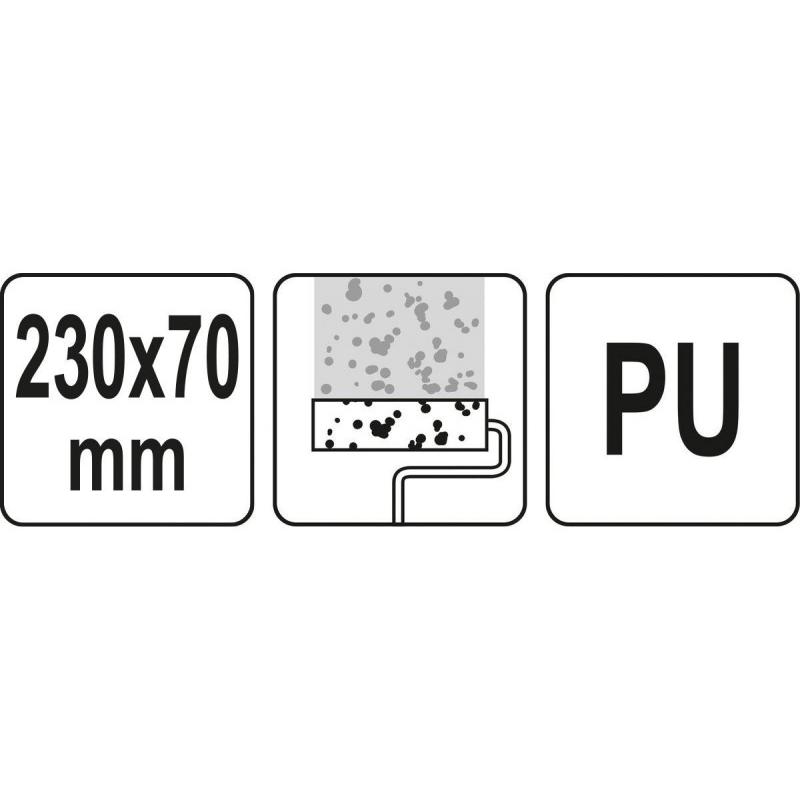 YATO Mintás festőhenger 230 x 70 mm (YT-51961)
