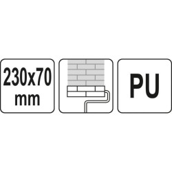 YATO Mintás festőhenger 230 x 70 mm (YT-51962)