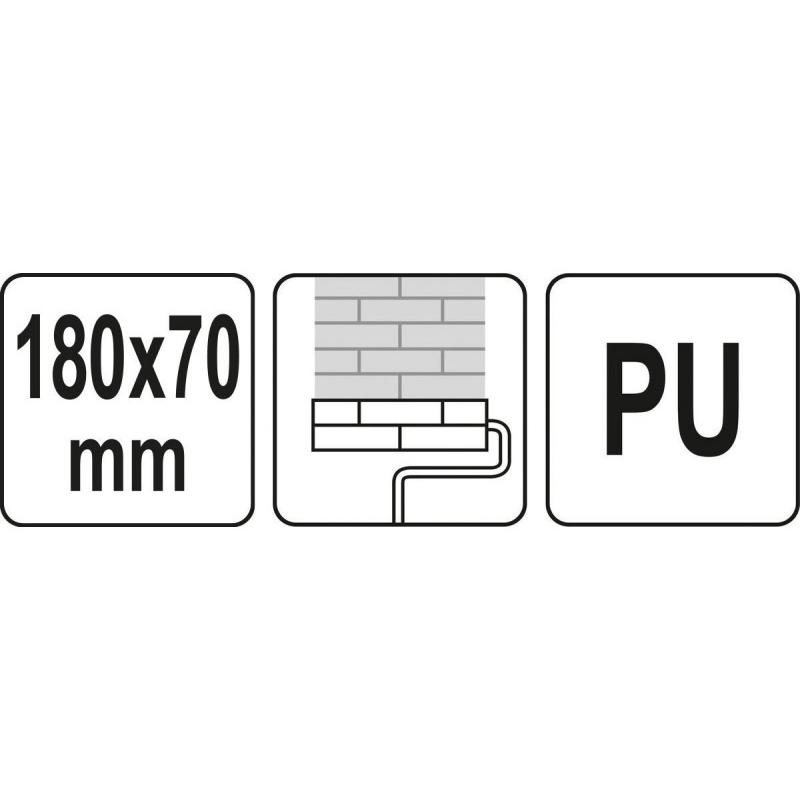 YATO Mintás festőhenger 180 x 70 mm (YT-51964)