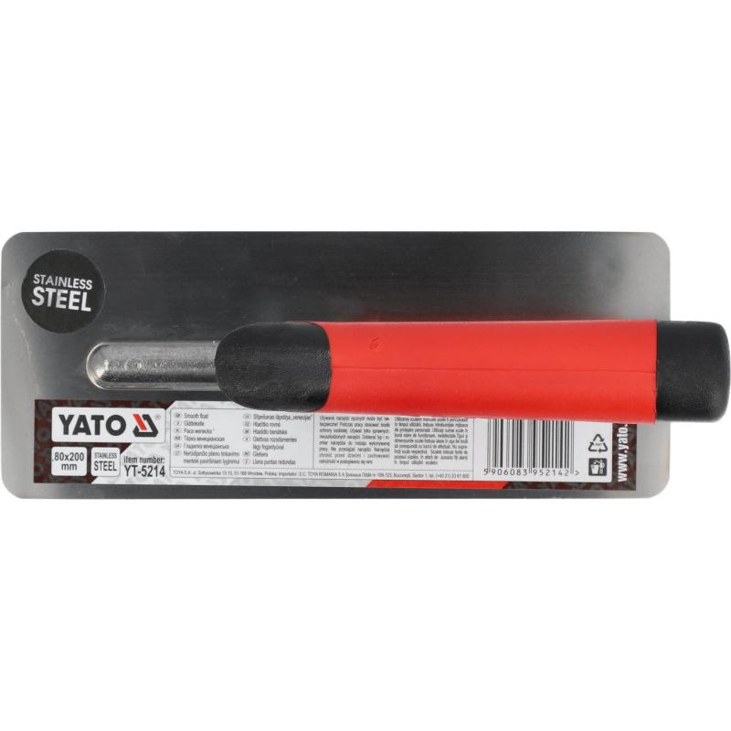 YATO Glettvas 80 x 200 mm inox (YT-5214)