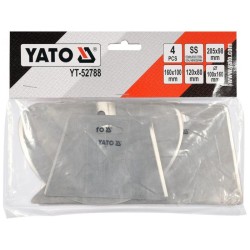 YATO Kaparó készlet 4 részes inox (YT-52788) YATO Kaparó készlet 4 részes inox (YT-52788)