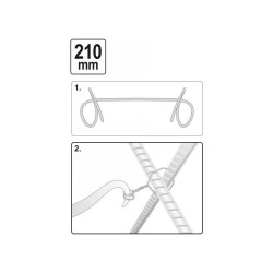 YATO Huzalsodró 210mm (YT-54230)