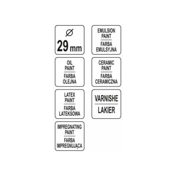 YATO Kerek ecset 29 mm (YT-54592)