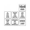 YATO Kültéri ecset 40 x 140 mm (YT-54641) YATO Kültéri ecset 40 x 140 mm (YT-54641)